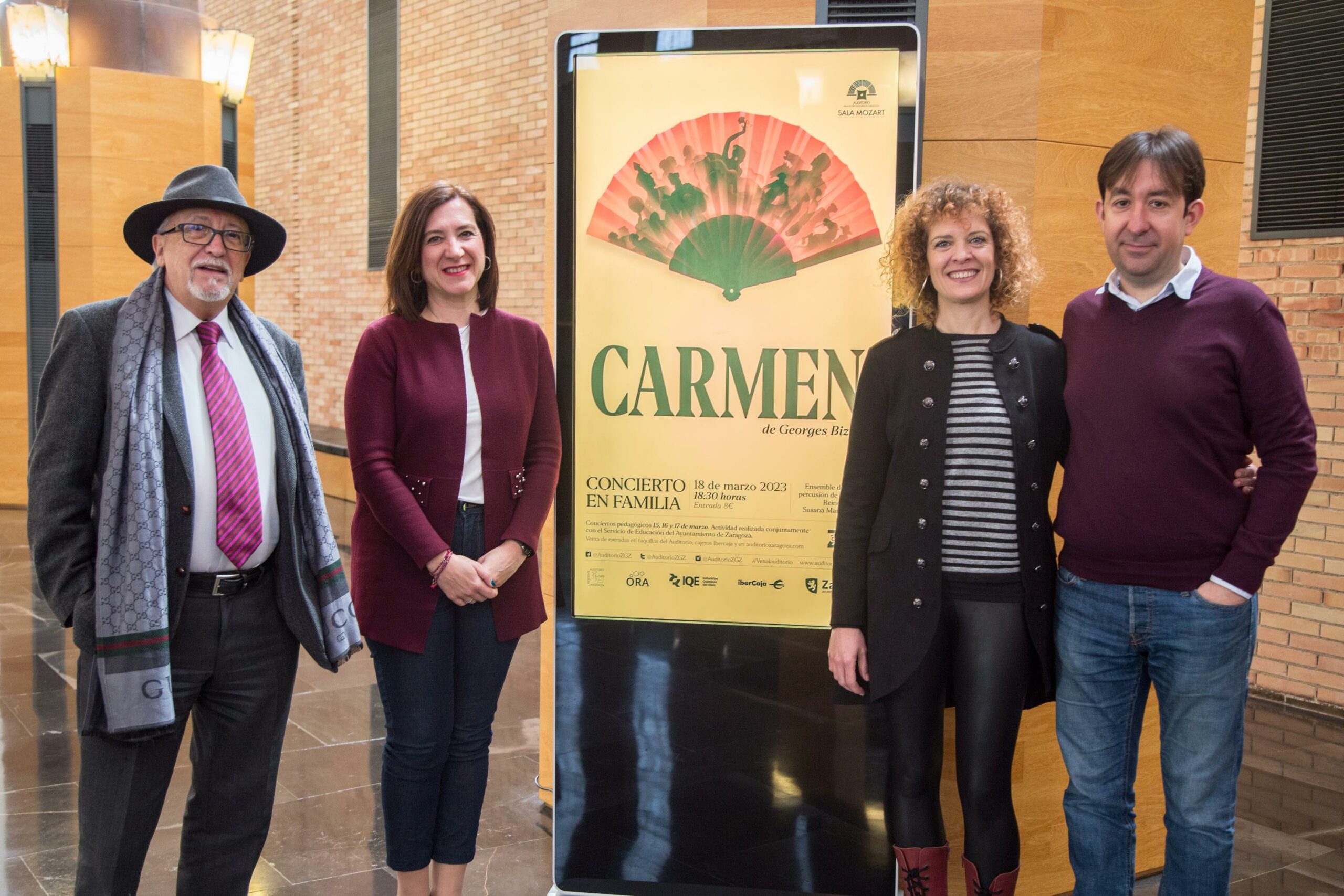 La ópera Carmen será la protagonista del Concierto en Familia de este año en el Auditorio. Noticia. Ayuntamiento de Zaragoza